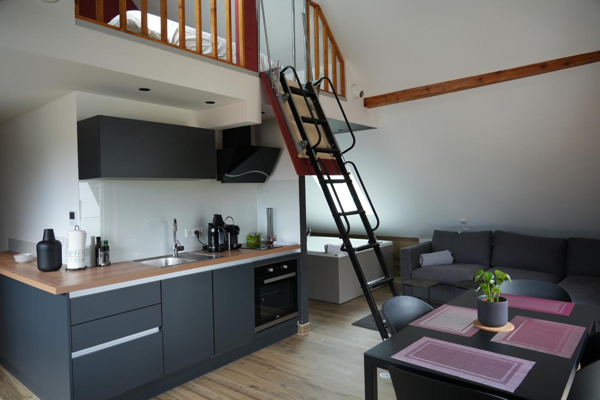 Gite Spa L'Atelier Emile - Spa Privatif - 5 Min Colmar Sainte-Croix-en-Plaine Zimmer foto